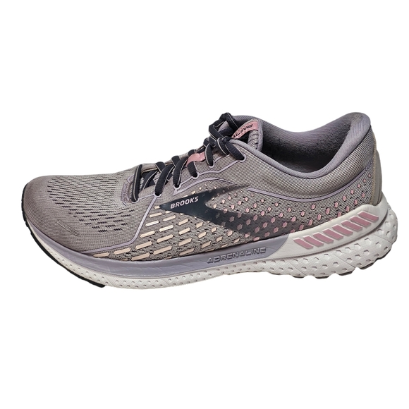 Brooks Adrenaline GTS 21 Women's Running Shoes Lilac / Blue Size 9.5 B - Picture 2 of 14